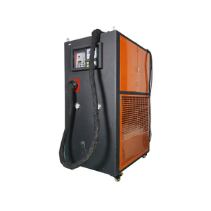 Remote induction heating machine
